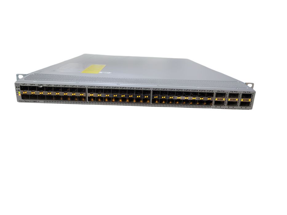 Cisco Nexus 31108PC-V 48x10/25G SFP+ + 6x40/100G QSFP Switch