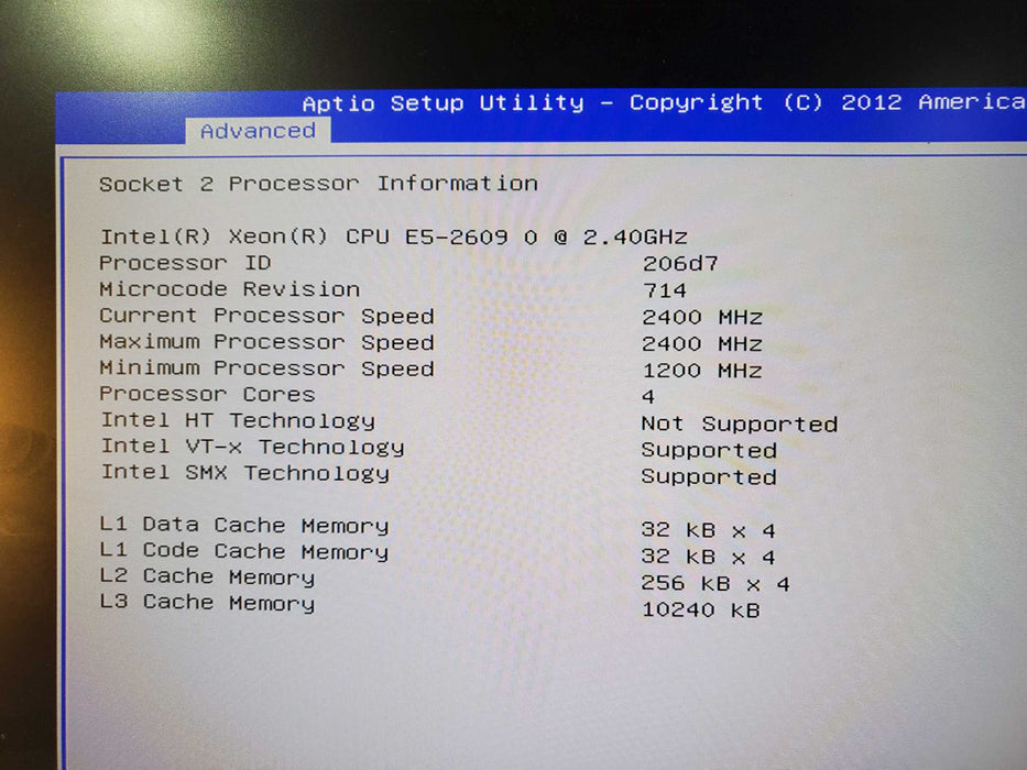 Cisco UCS C220 M3BE 2x 4 Core Xeon E5-2609 2.4GHz 32GB RAM 500GB NO HDD
