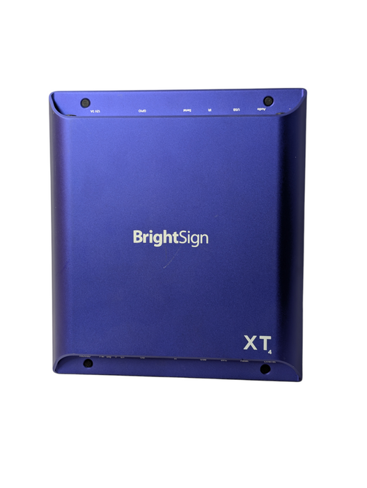 BrightSign XT4 XT244 HDMI 4K PoE Power Networked Digital Signage Player  Q-