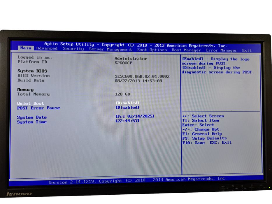 Supermicro/Intel 2U 8x 3.5" Server | 2x Xeon E5-2620 v2 2.1GHz, 128GB DDR3