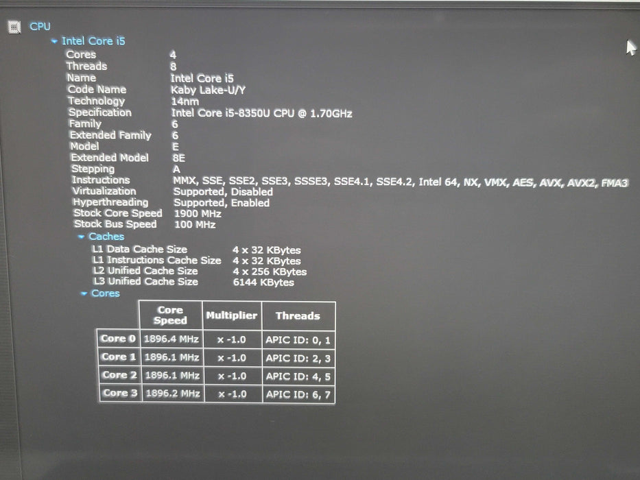 Dell XPS 13 9370 i5-8350U 8GB RAM 256GB SSD 4K TOUCH SCREEN READ β BudLap