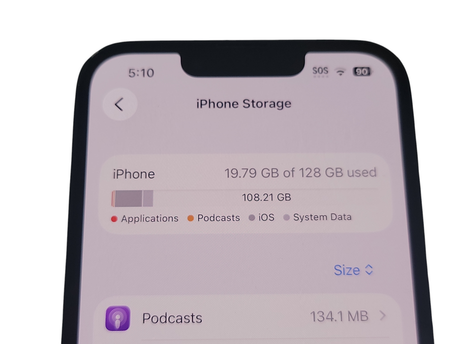 Apple iPhone 14 - 128GB - Midnight [A2881] (