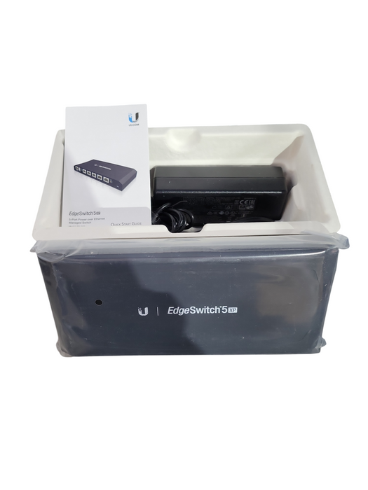Ubiquiti Networks EdgeSwitch 5XP 5 Gigabit PoE Ports Ethernet Switch  !