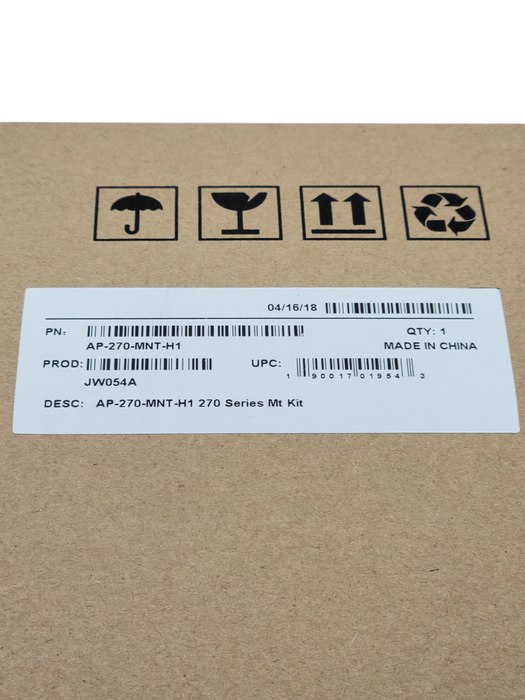 HPE Aruba AP-270-MNT-H1 270 Series Mount Kit for Access Point Q%