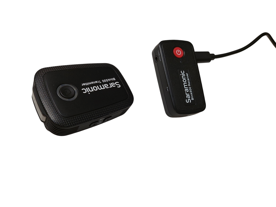 2- Saramonic Blink500 Transmitter & Blink500 Receiver USB C Type ( Loose )  =