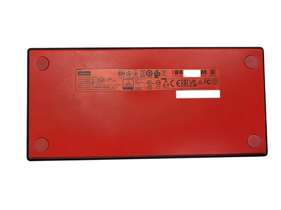 Lenovo ThinkPad Universal USB-C Dock 40AY w/ 90W AC Q$