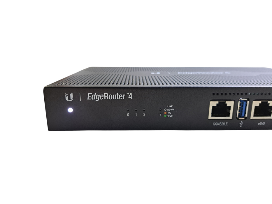 Ubiquiti EdgeRouter 4 ER-4 | 4-Port Gigabit Ethernet Router