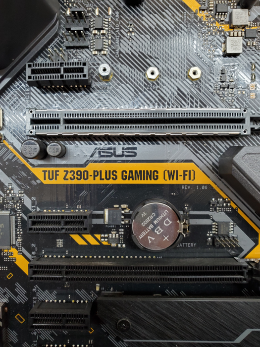 Asus TUF Z390-PLUS Gaming WI-FI Motherboard - No CPU/RAM *READ*