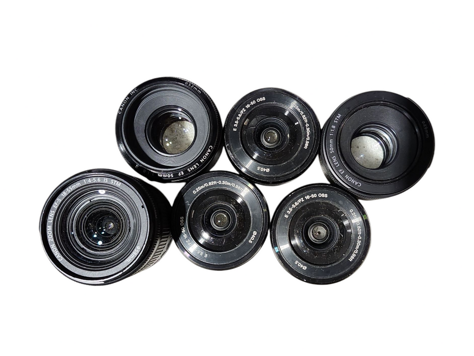 Lot of 6x Camera Lens, Please see description for detail.