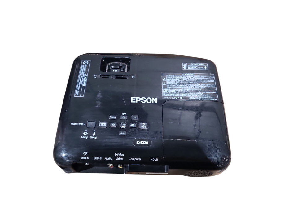Epson EX5220 H551A Wireless XGA 3LCD Projector *READ*