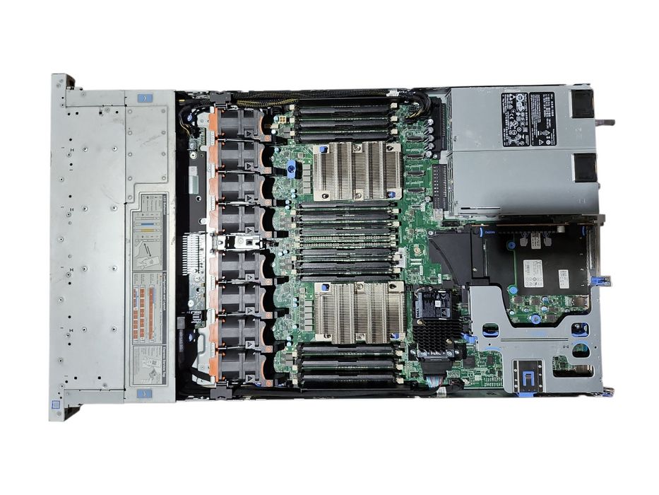 Del R640 1U 10x2.5", 2x Xeon Gold 5120, 64GB DDR4, 3x1.8TB SAS, H740P Mini