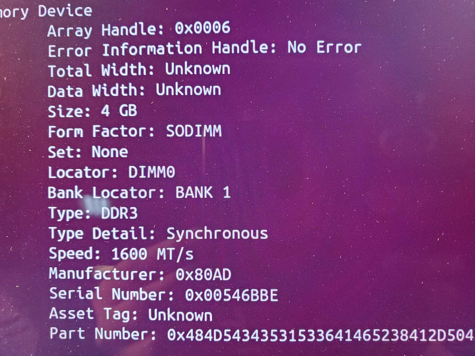 Apple iMac A1418 21.5' 2013 Intel i5-4570R 2.7GHz 4GB RAM 1TB HDD NO OS