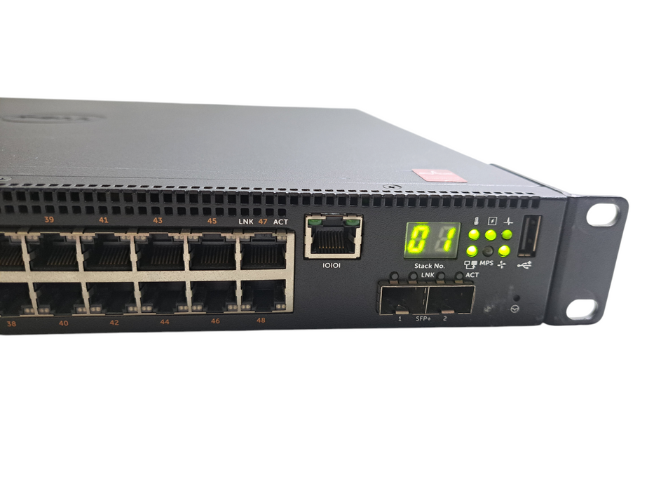 Dell N2048P | 48-Port Gigabit PoE+, 2x 10G SFP+ Managed Switch Q)