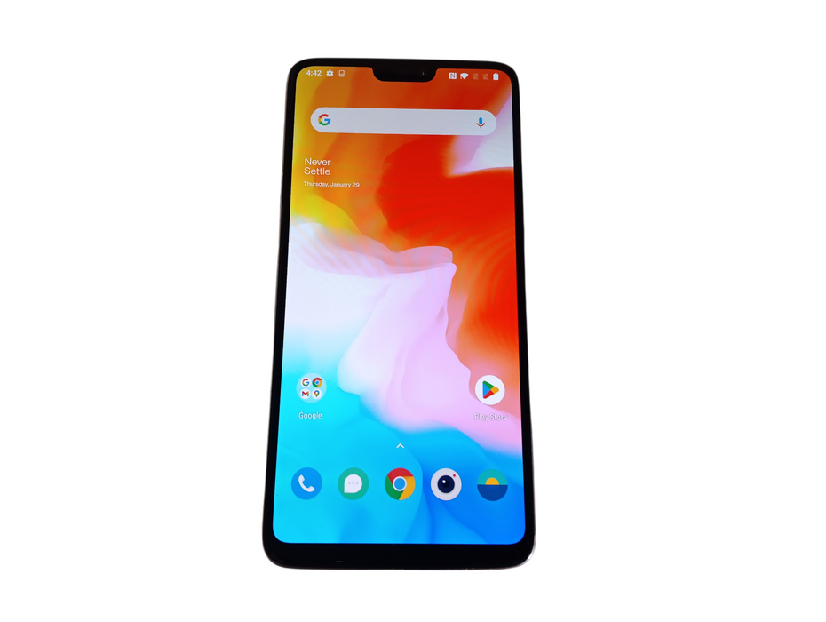 OnePlus 6 [Dual-SIM] - White - 128GB [A6003]