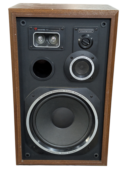KOSS model 110 KOSSFIRE 3-Way Speakers  -