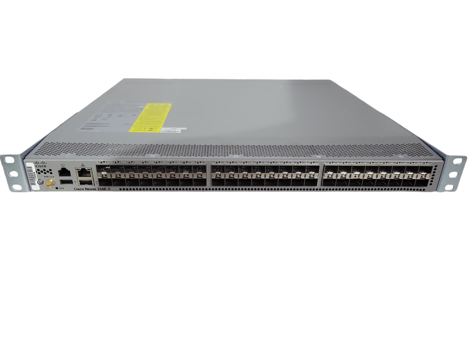 Cisco Nexus 3548-X | 48-Port 10G SFP+ Switch, Dual AC | N3K-C3548P-10GX !