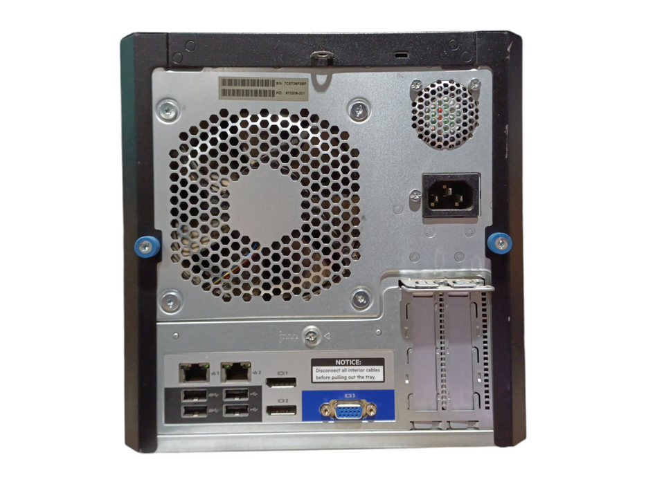 HPE ProLiant MicroServer Gen10 4x3.5", AMD Opteron X3216 1.6GHz, 8GB DDR4