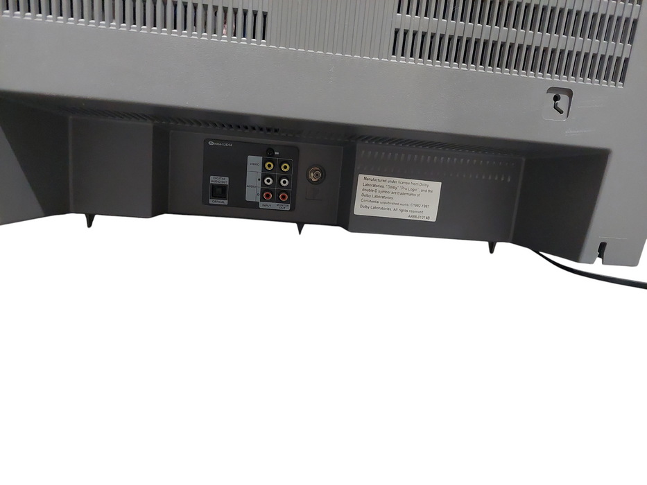 AKAI 27" Flat Wide Screen CRT  TV VCR DVD Combo Model: CFTD2785 =