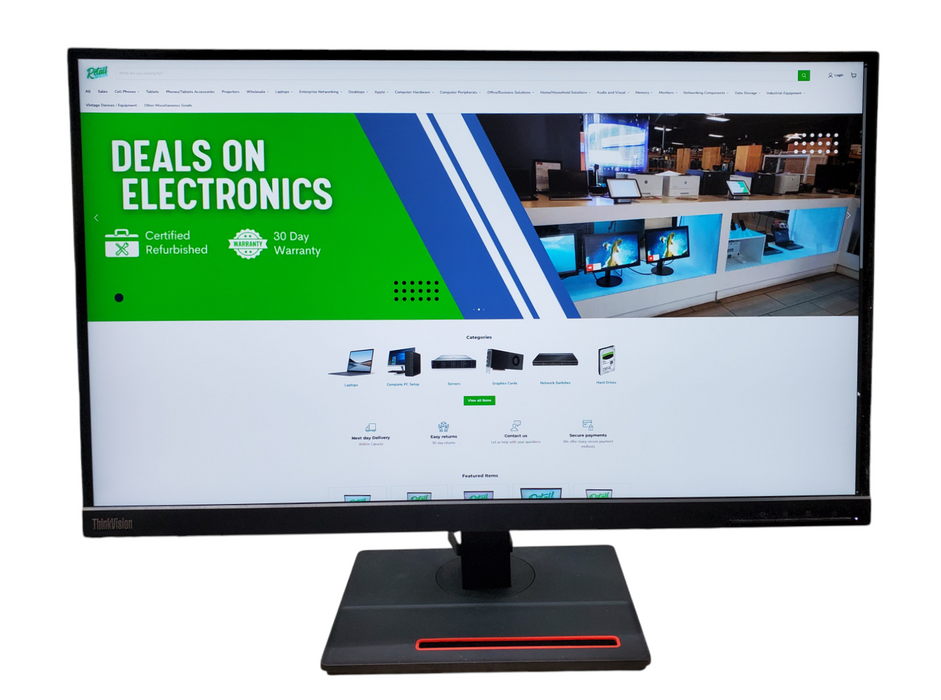Lenovo ThinkVision T27h-20 27" Monitor Q