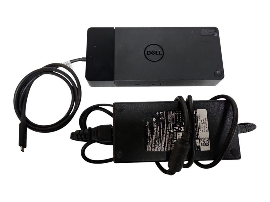 Dell WD19S K20A001 K20A USB-C Docking Station Dock w/ 180W AC Adapter Q