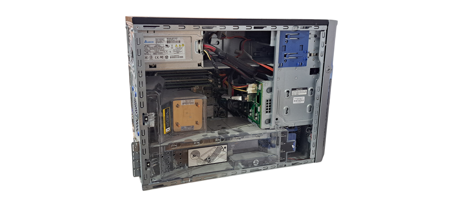 HP PROLIANT ML310E GEN8 V2 Server E3-1230 V3 CPU|16GB RAM|B120i|R7 250 2GB GPU