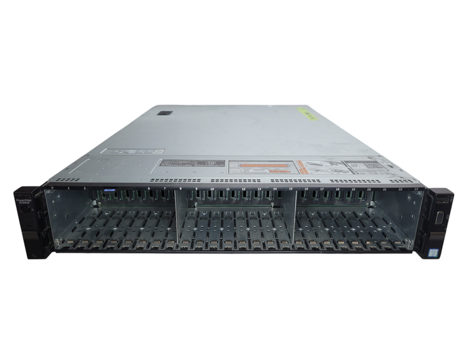 Dell PowerEdge R730xd - 2x Xeon E5-2670 v3 PERCH H730 Mini 2x 1100W PSU %