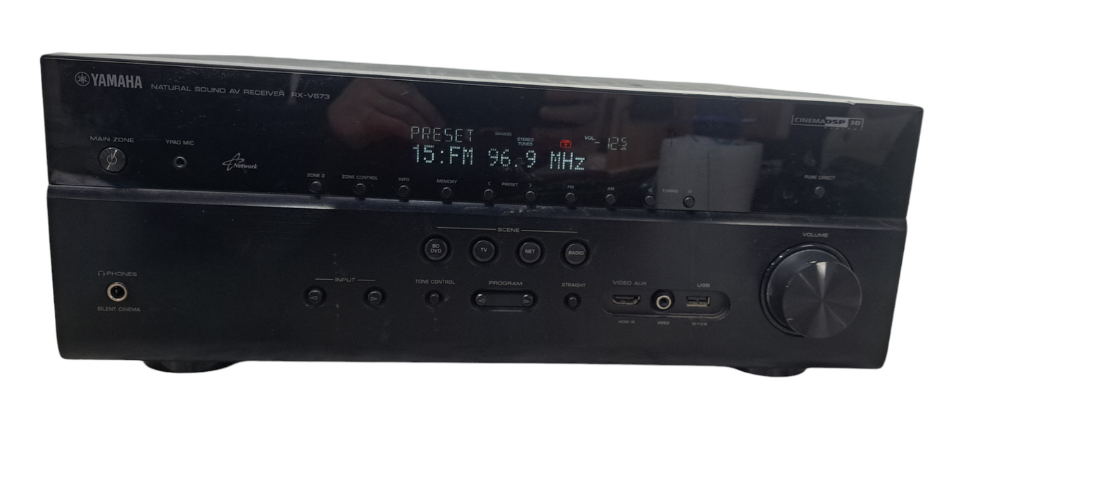 Yamaha RX-V673 7.2 Channel Home Theater AV Receiver