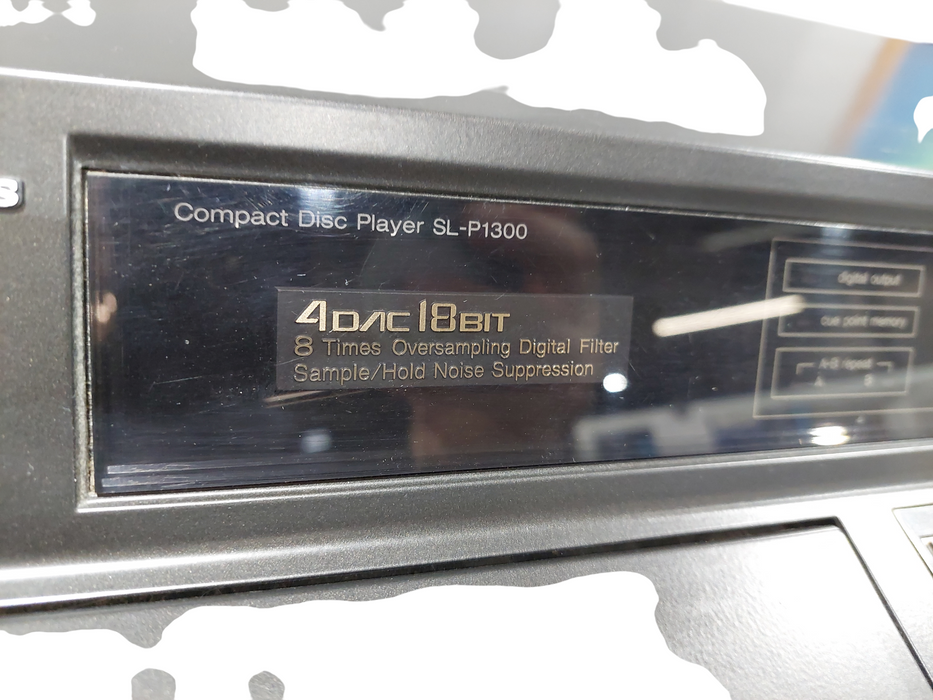 Technics Compact Disc Player Model: SL-P1300 Class AA  =