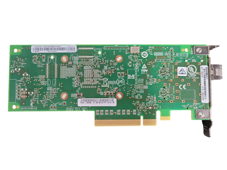 QLE2690-LNV LENOVO QLOGIC 16GB SFP+ FC SINGLE PORT 1-Port !