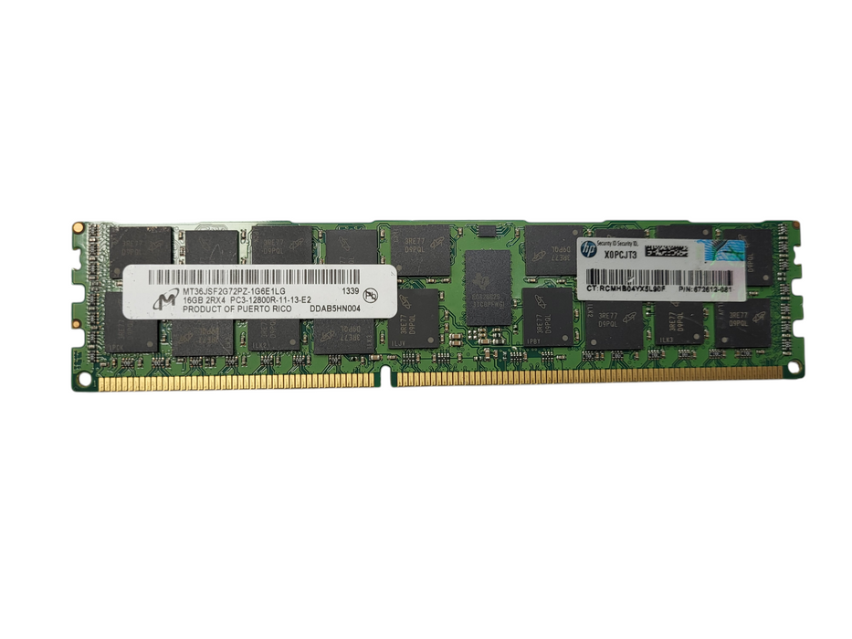 Various brands 16GB 2RX4 PC3-12800R Server Memory Q$