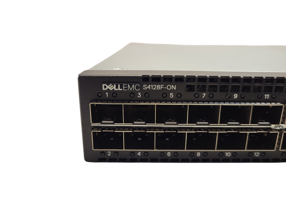 Dell 28-Port 10Gb SFP+ 2-Port 100Gb QSFP28 Network Switch PS S4128F-ON READ $
