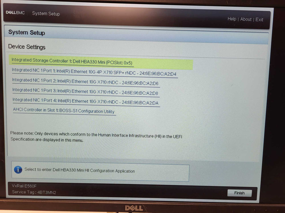 Dell VxRail E560F 2.5" 2x Gold 6138 @ 2GHz 32GB DDR4 HBA330Mini BOSS-S1 $