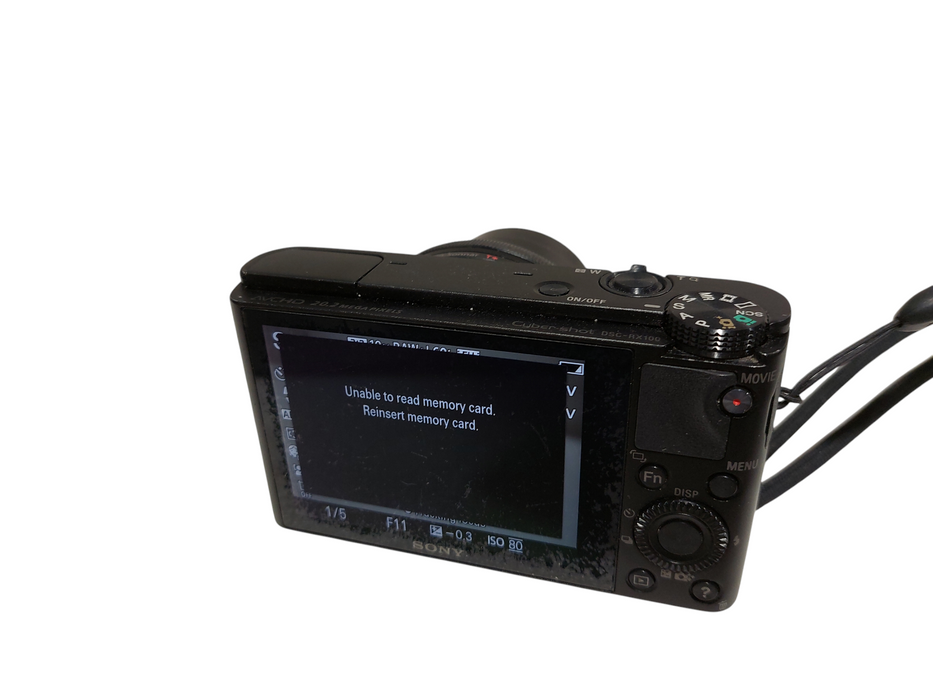 Sony AVC HD 20.2 MegaPixels Cyber-Shot Model: DSC-RX100 =