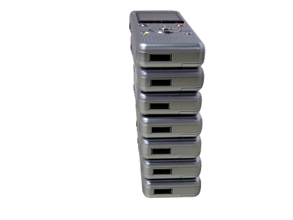 Lot of 7x Olympus Digital Voice Recorder WS-801, No SD Card, READ _