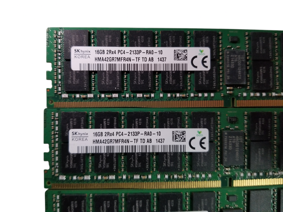 SK Hynix 64GB Bundle (4x16GB) 2Rx4 PC4-2133P- RA0-10 DDR4 Server RAM Q