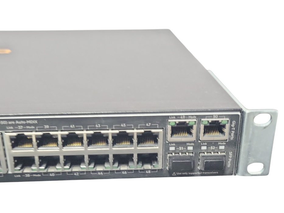 Aruba 2530-48 PoE+ 48-Port Gigabit Ethernet Managed Network Switch J9778A _