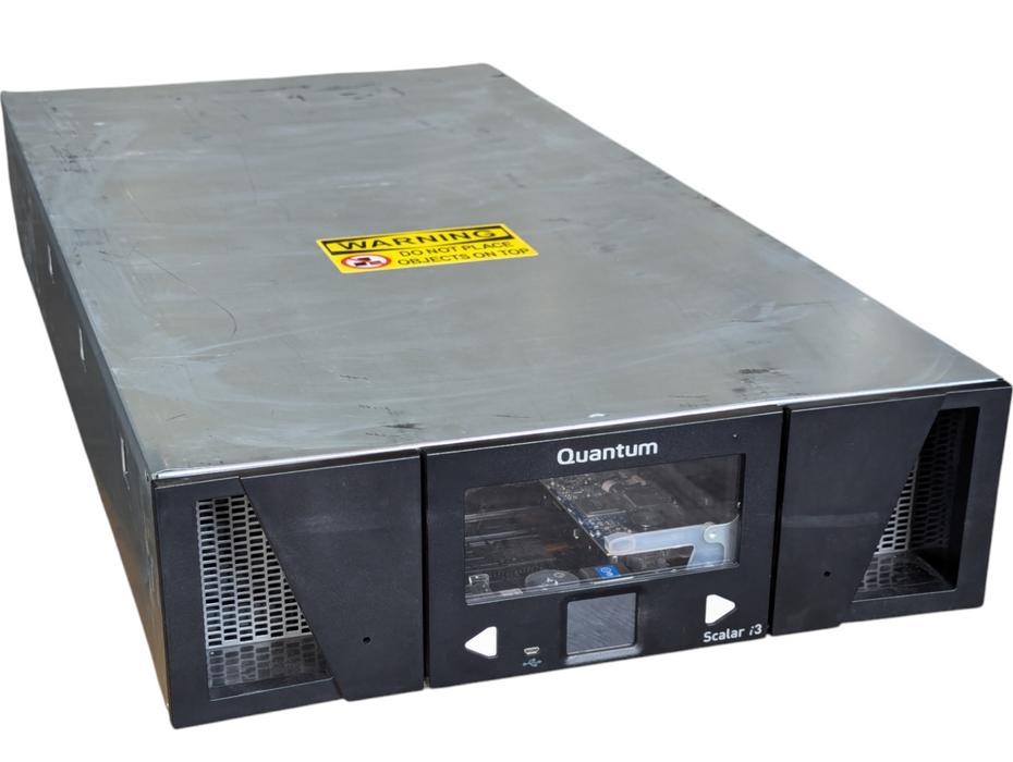 Quantum Scalar i3 Tape Library Please READ  -