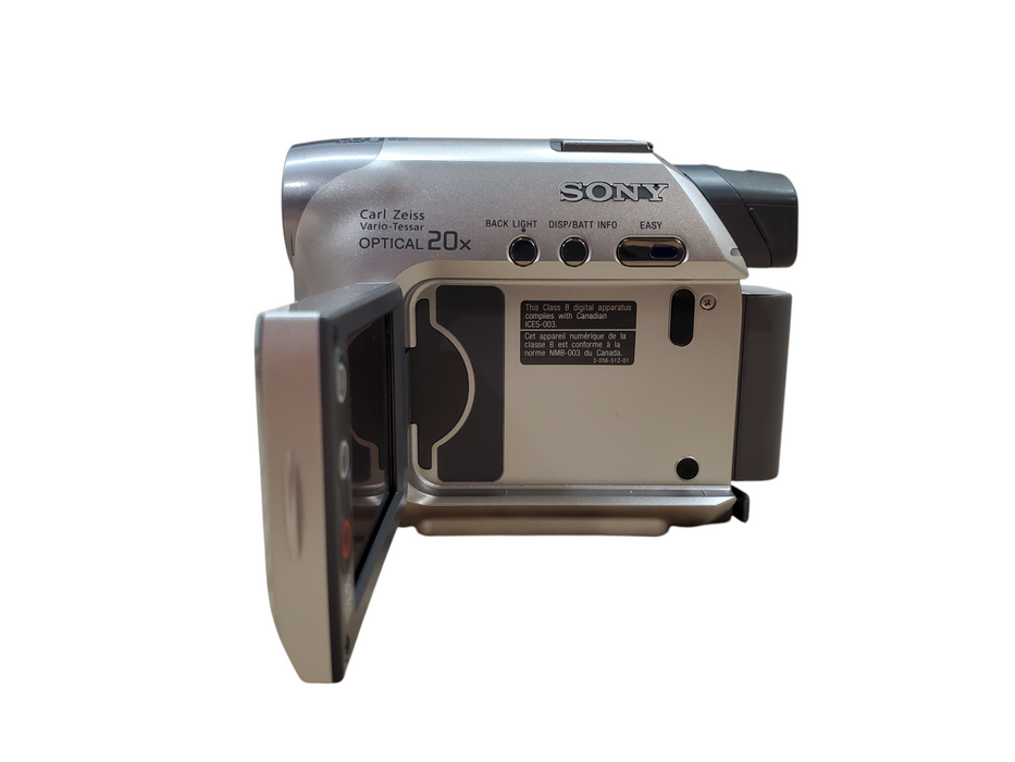 Sony Handycam DCR-HC21 MiniDV Camcorder w/ 2x Batteries + Case *READ*