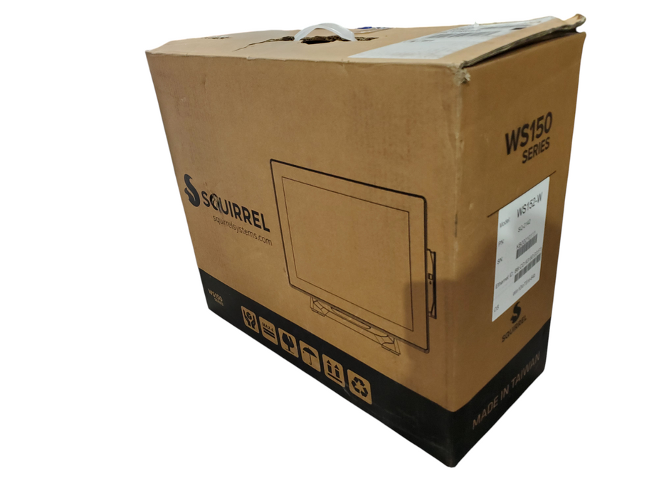 Squirrel Systems WS152-W Card Swipe POS Terminals W Stand & AC Cords