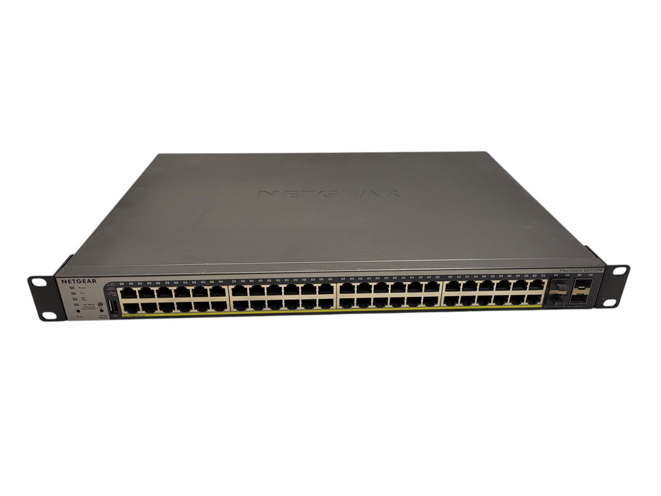 NetGear ProSafe GS752TP 48-Port Gigabit Smart Switch PoE+ w/4x SFP ports Q$
