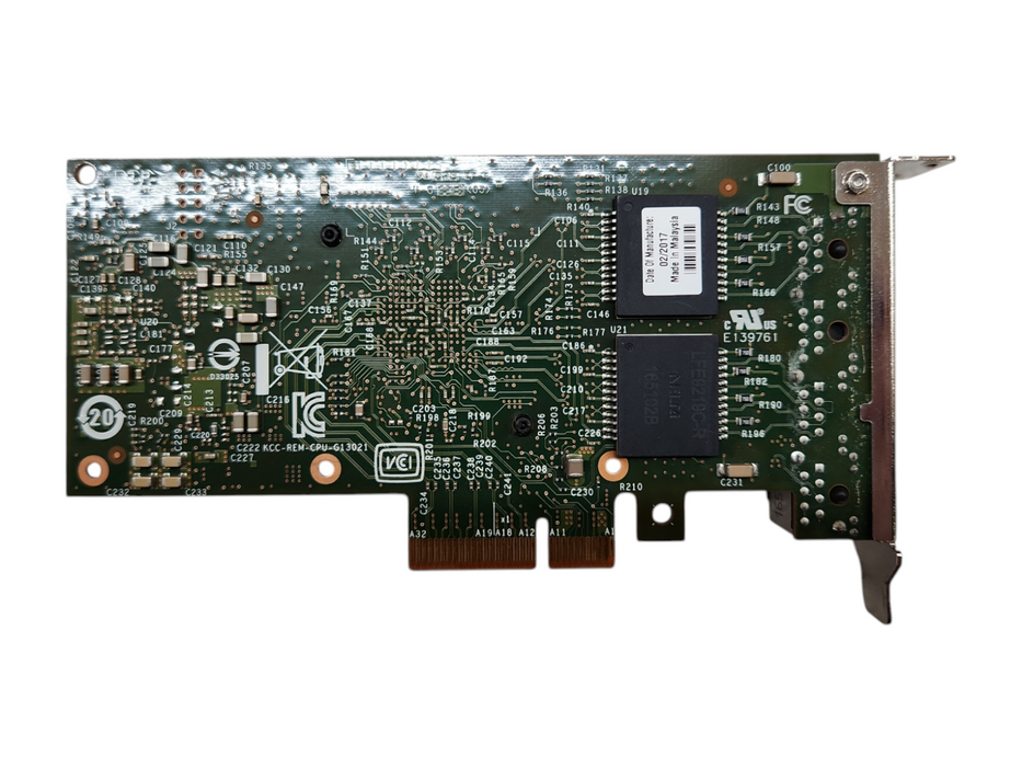Cisco 74-10521-01 Quad Port UCSC-PCIE-IRJ45 V01 1Gb Network Adapter