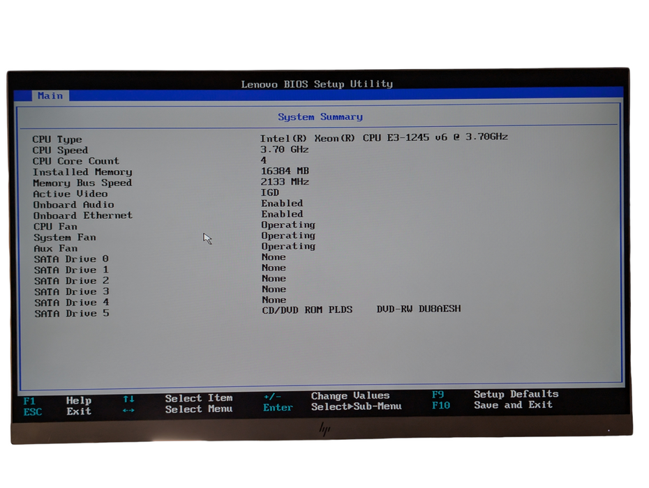 Lenovo ThinkServer TS150 Small Tower Server Intel Xeon E3-1245 v6 16GB RAM  -