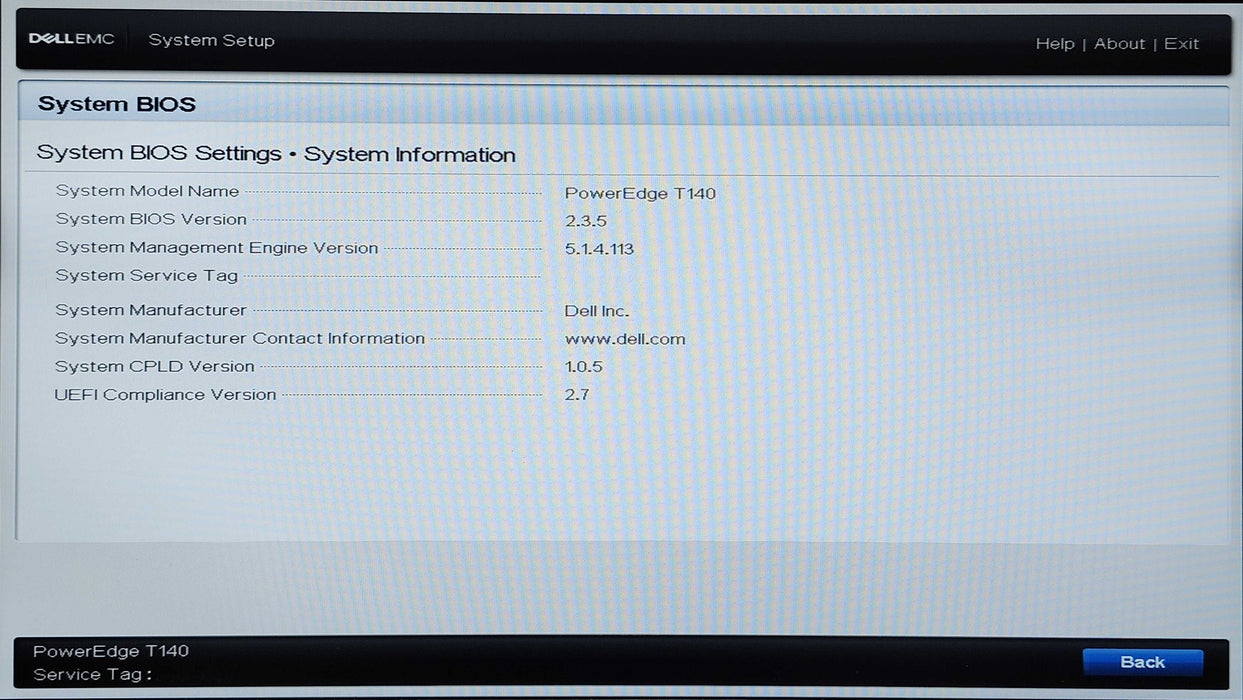 DELL PowerEdge T140, Xeon E-2224 3.40GHz, 16GB DDR4. 2x2TB SAS, H330