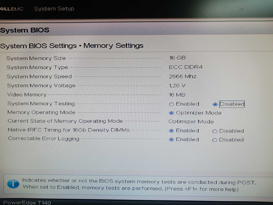 Dell EMC T140 Tower Xeon E-2224 3.4GHz 16GB DDR4 Perc H330 No HDD