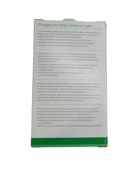 Arlo Solar Panel %