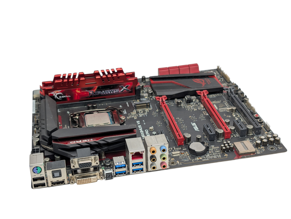 ASUS MAXIMUS VII HERO Motherboard Intel Core i5-4690K 16GB RAM PLEASE READ  -