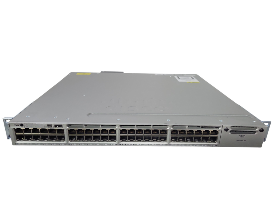 Cisco WS-C3850-48F-L Catalyst 3850 48 Ports PoE+ 1x PSU !