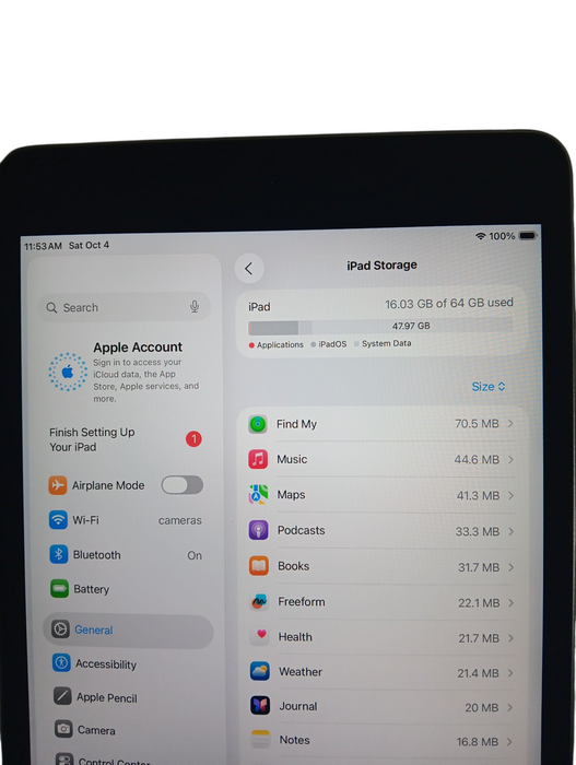Apple iPad Mini 5th Gen - 64GB - Space Gray [A2133]