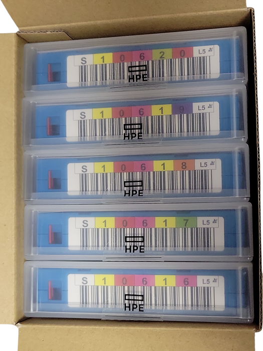 Lot of 20x New HPE LTO-5 Ultrium 3TB RW Tape Data Cartridge C7975A, SEE Q_