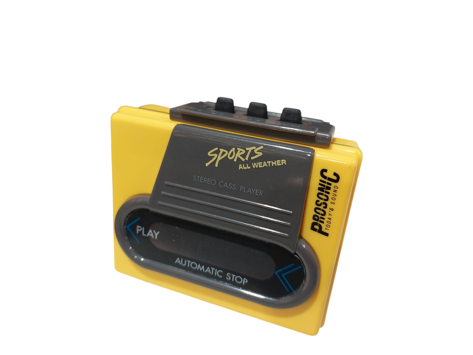 Prosonic Sports All-Weather Stereo Cassette Player Model: PC4117A =
